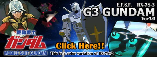 RX-78-3 G3 GUNDAM Ver1.0