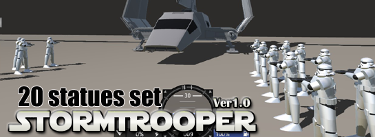 Stormtrooper Ver1.0 20 statues set
